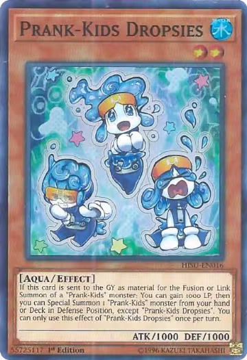 Prank-Kids Dropsies (HISU-EN016), Hidden Summoners — Yu-Gi-Oh! card price