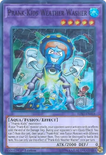 Prank-Kids Weather Washer (HISU-EN018), Hidden Summoners — Yu-Gi-Oh! card price