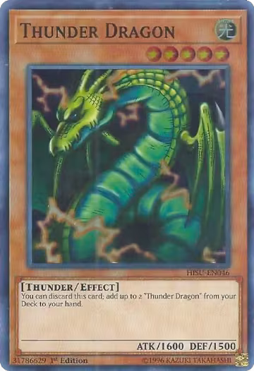 Thunder Dragon (HISU-EN046) — card price