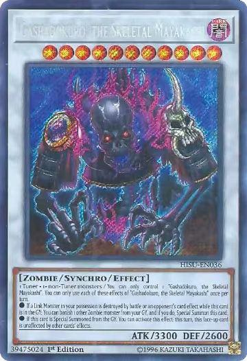 Gashadokuro, the Skeletal Mayakashi (HISU-EN036), Hidden Summoners — Yu-Gi-Oh! card price
