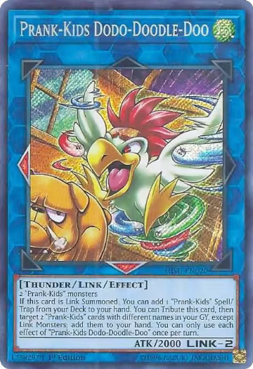 Prank-Kids Dodo-Doodle-Doo (HISU-EN020), Hidden Summoners — Yu-Gi-Oh! card price