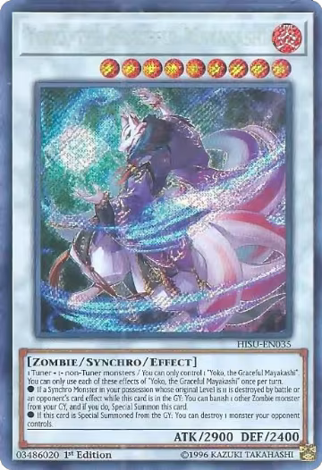 Yoko, the Graceful Mayakashi (HISU-EN035) — card price