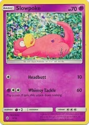 Slowpoke - 5/12 (005/012) — card price