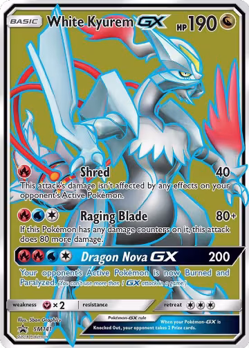 White Kyurem GX - SM141 (SM141), SM Promos — Pokémon card price