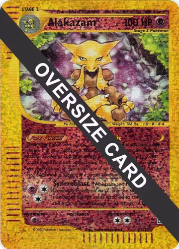 Alakazam - 1/12 (Box Topper) (001/012) — card price