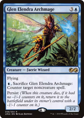 Glen Elendra Archmage (58), Ultimate Masters — Magic card price