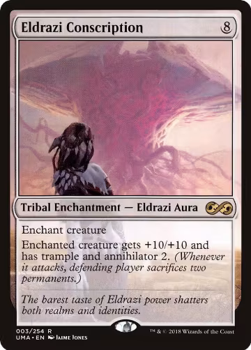 Eldrazi Conscription (3), Ultimate Masters — Magic card price