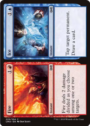 Fire // Ice (225), Ultimate Masters — Magic card price