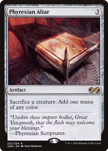 Phyrexian Altar (232), Ultimate Masters — Magic card price