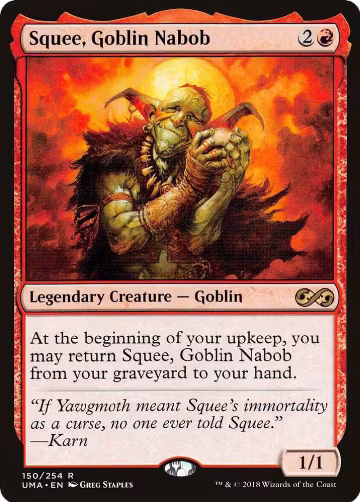 Squee, Goblin Nabob (150), Ultimate Masters — Magic card price