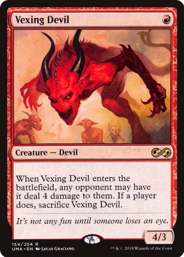 Vexing Devil (154), Ultimate Masters — Magic card price