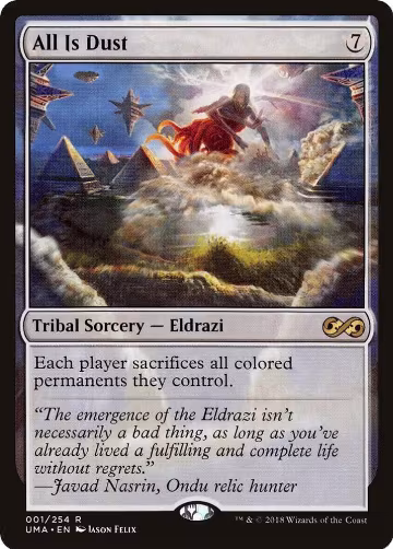 All Is Dust (1), Ultimate Masters — Magic card price