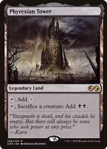 Phyrexian Tower (248), Ultimate Masters — Magic card price
