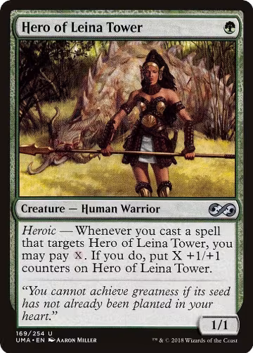 Hero of Leina Tower (169), Ultimate Masters — Magic card price