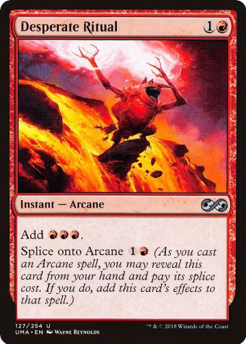 Desperate Ritual (127), Ultimate Masters — Magic card price