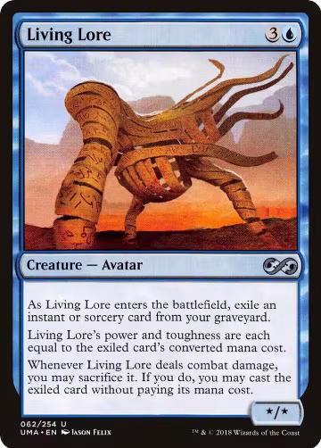 Living Lore (62), Ultimate Masters — Magic card price