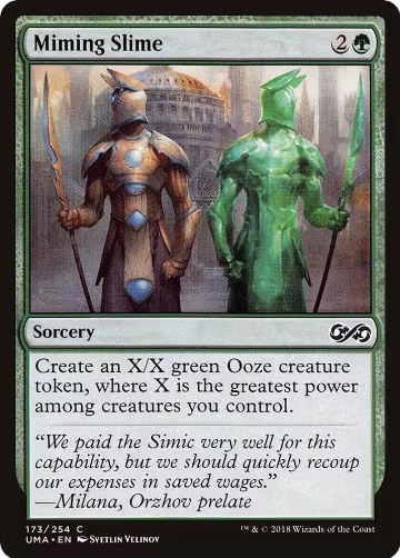 Miming Slime (173), Ultimate Masters — Magic card price