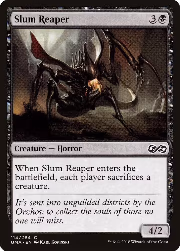 Slum Reaper (114), Ultimate Masters — Magic card price