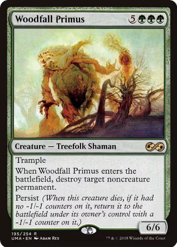 Woodfall Primus (195), Ultimate Masters — Magic card price