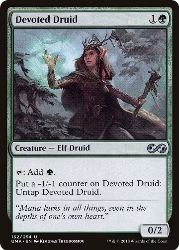 Devoted Druid (162), Ultimate Masters — Magic card price