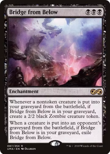 Bridge from Below (87), Ultimate Masters — Magic card price