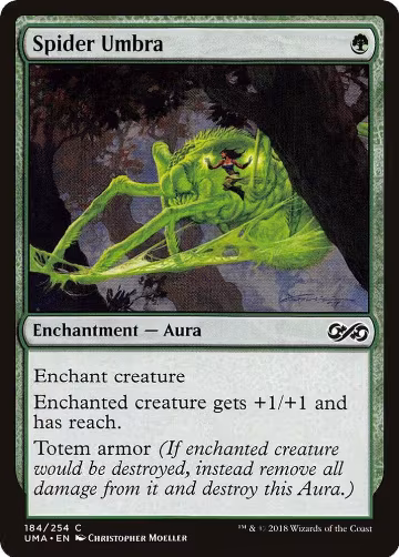 Spider Umbra (184), Ultimate Masters — Magic card price