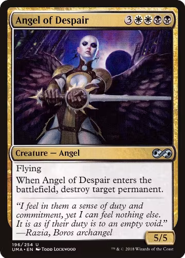 Angel of Despair (196), Ultimate Masters — Magic card price
