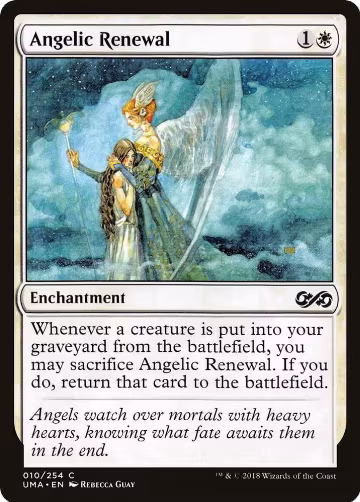 Angelic Renewal (10), Ultimate Masters — Magic card price