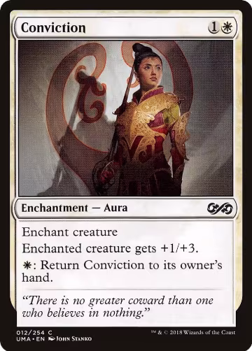 Conviction (12), Ultimate Masters — Magic card price