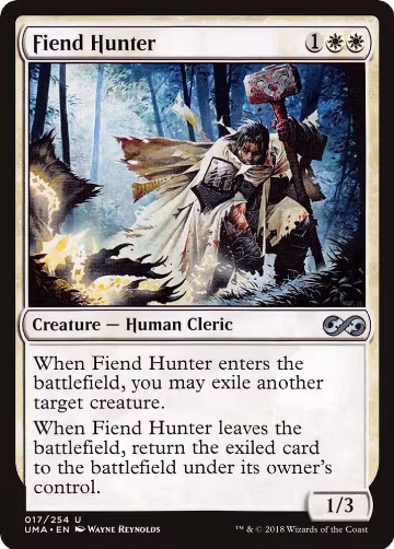 Fiend Hunter (17), Ultimate Masters — Magic card price