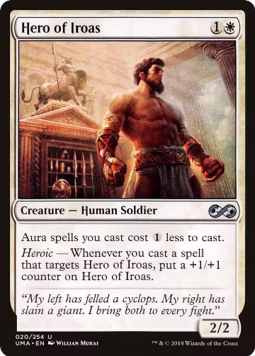 Hero of Iroas (20), Ultimate Masters — Magic card price