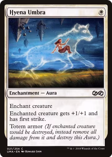 Hyena Umbra (21), Ultimate Masters — Magic card price