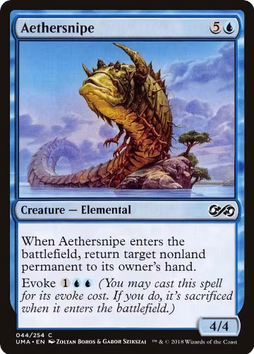 Aethersnipe (44), Ultimate Masters — Magic card price