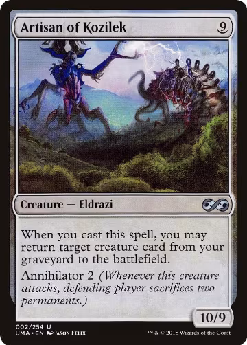 Artisan of Kozilek (2), Ultimate Masters — Magic card price