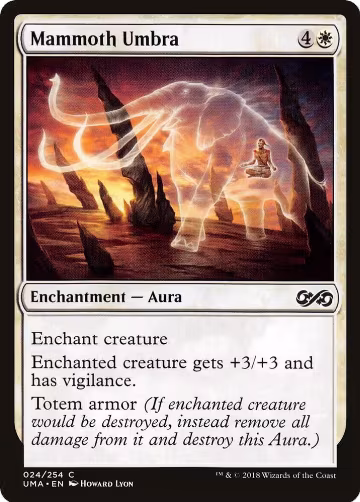 Mammoth Umbra (24), Ultimate Masters — Magic card price