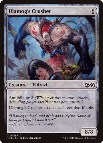 Ulamog's Crusher (8), Ultimate Masters — Magic card price