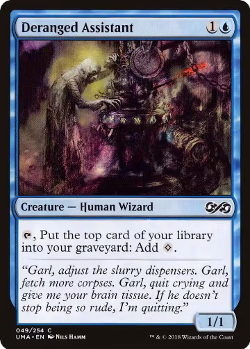 Deranged Assistant (49), Ultimate Masters — Magic card price