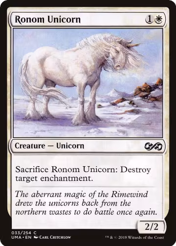 Ronom Unicorn (33), Ultimate Masters — Magic card price