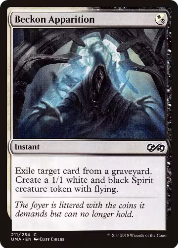 Beckon Apparition (211), Ultimate Masters — Magic card price