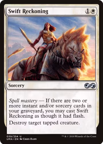 Swift Reckoning (39), Ultimate Masters — Magic card price