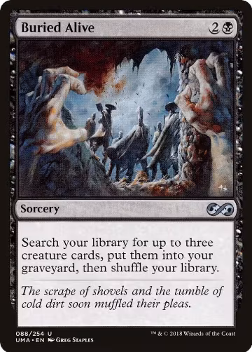 Buried Alive (88), Ultimate Masters — Magic card price