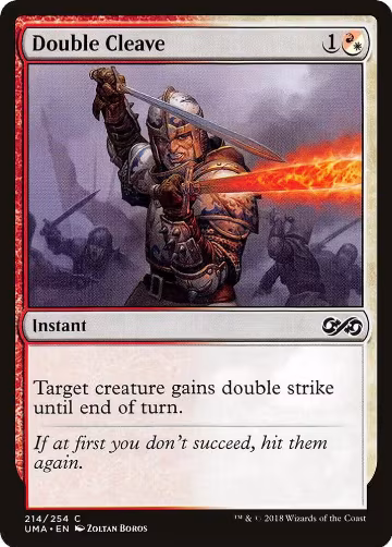 Double Cleave (214), Ultimate Masters — Magic card price