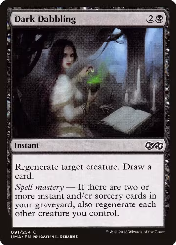 Dark Dabbling (91), Ultimate Masters — Magic card price