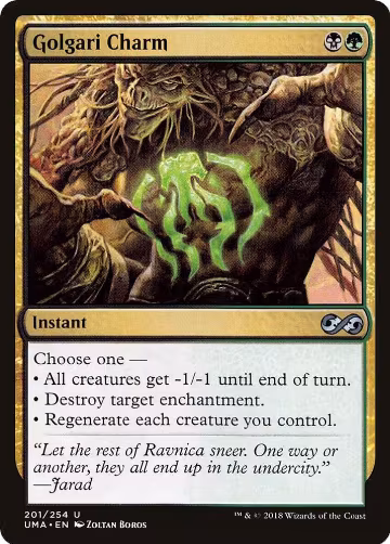 Golgari Charm (201), Ultimate Masters — Magic card price