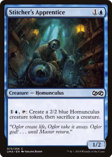 Stitcher's Apprentice (73), Ultimate Masters — Magic card price
