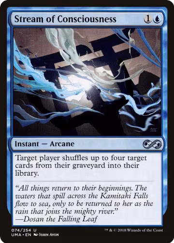 Stream of Consciousness (74), Ultimate Masters — Magic card price