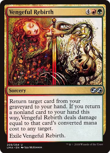 Vengeful Rebirth (209), Ultimate Masters — Magic card price