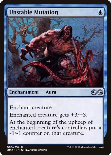 Unstable Mutation (80), Ultimate Masters — Magic card price