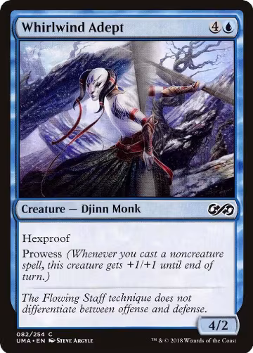 Whirlwind Adept (82), Ultimate Masters — Magic card price