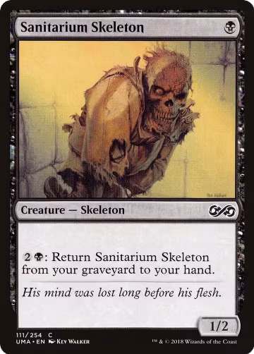 Sanitarium Skeleton (111), Ultimate Masters — Magic card price